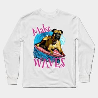 WAVES Bullmastiff Long Sleeve T-Shirt